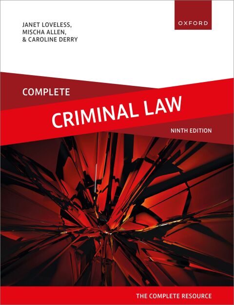 Cover image for book Complete Criminal Law