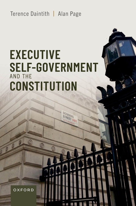 Cover image for book Executive Self-Government and the Constitution