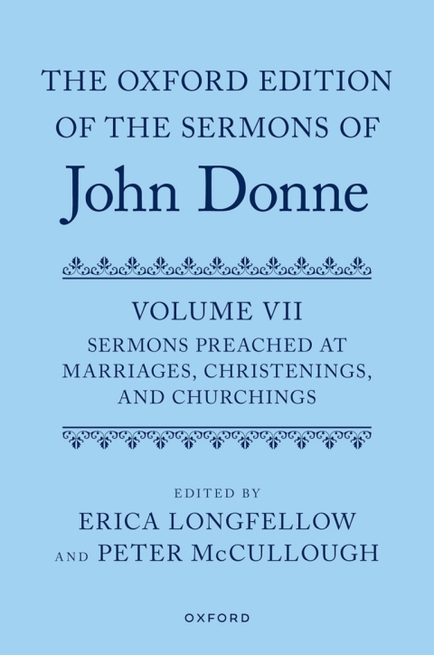 Cover image for book The Oxford Edition of the Sermons of John Donne, Volume VII