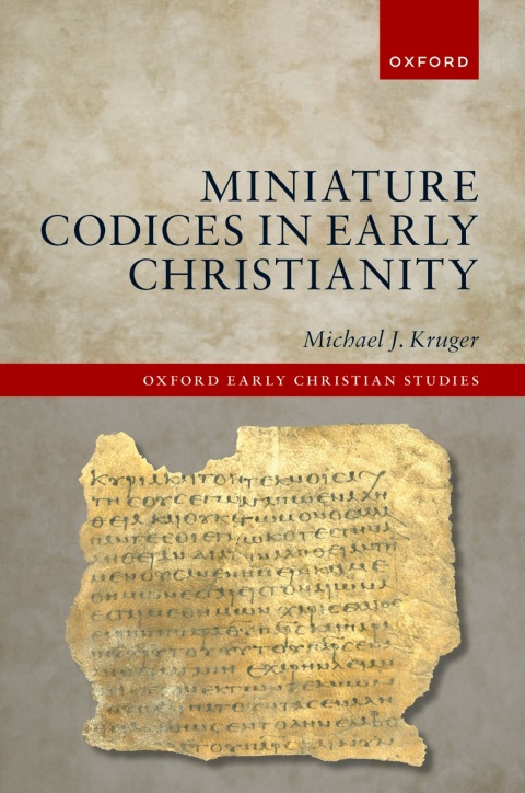 Cover image for book Miniature Codices in Early Christianity