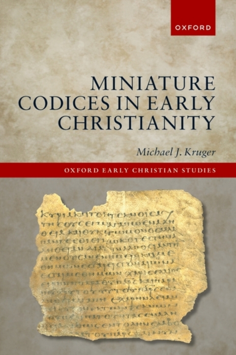 Cover image for book Miniature Codices in Early Christianity