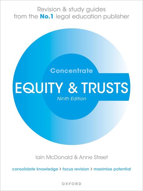 Cover image for book Equity and Trusts Concentrate