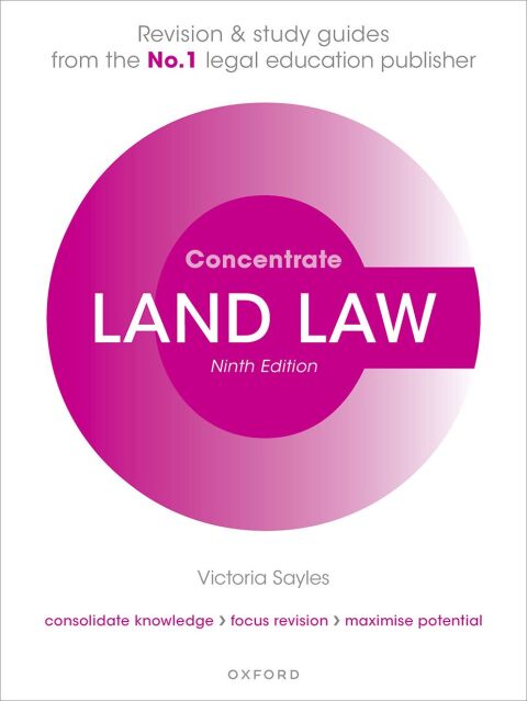 Cover image for book Land Law Concentrate