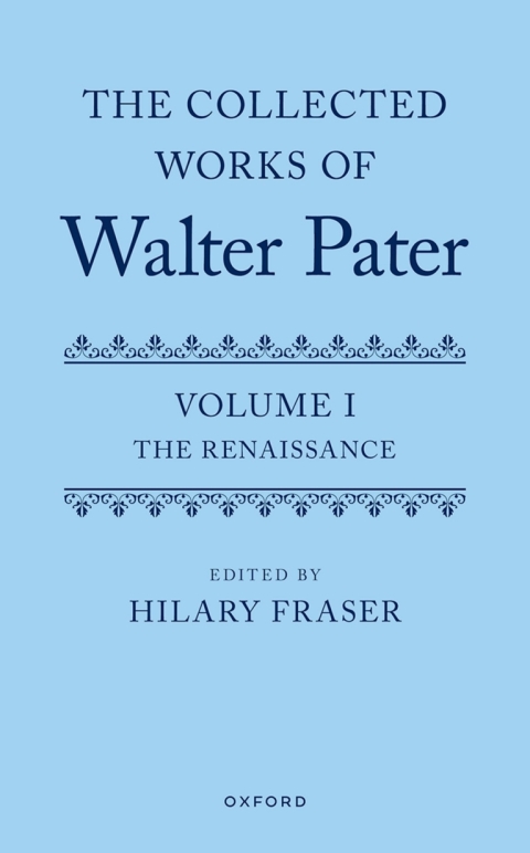 Cover image for book The Collected Works of Walter Pater, Volume I
