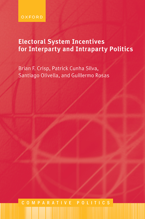 Cover image for book Electoral System Incentives for Interparty and Intraparty Politics