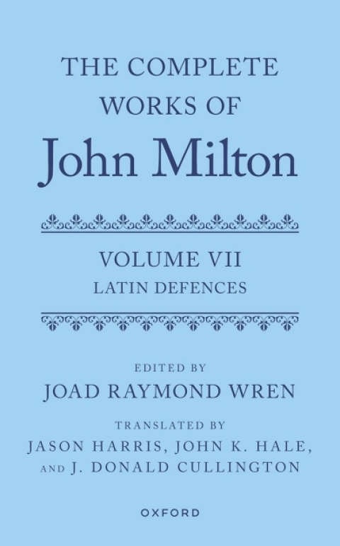 Cover image for book The Complete Works of John Milton: Volume VII