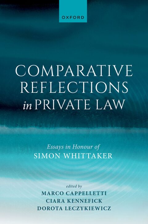 Cover image for book Comparative Reflections in Private Law
