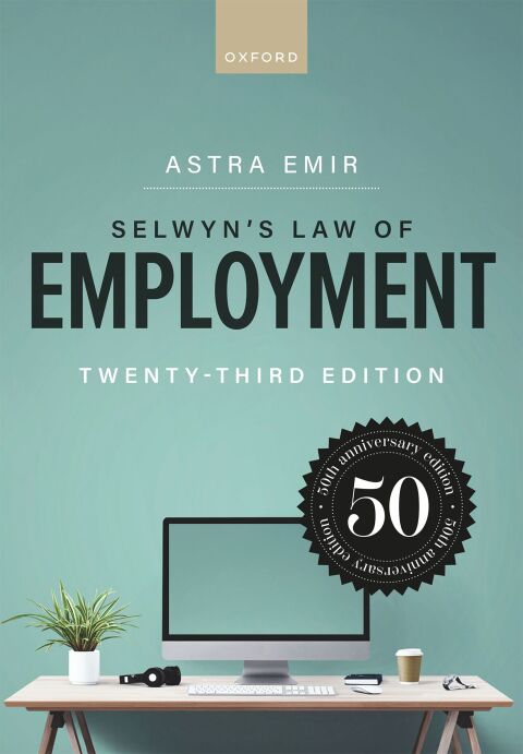 Cover image for book Selwyn's Law of Employment