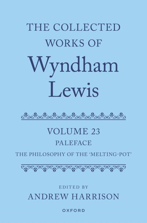 Cover image for book The Collected Works of Wyndham Lewis: Paleface
