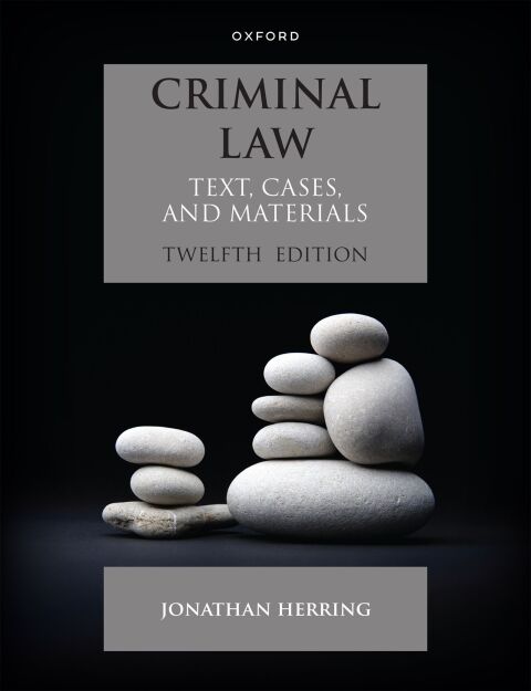 Cover image for book Criminal Law