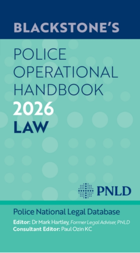 Cover image for book Blackstone's Police Operational Handbook 2026