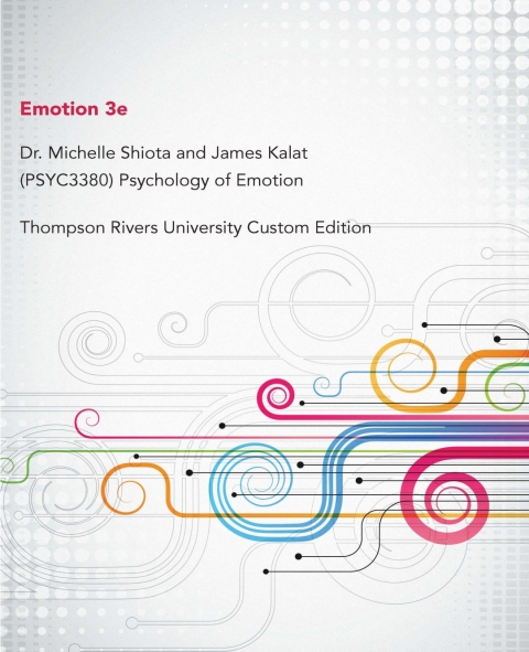 Cover image for book Emotion: Thomson Rivers University Custom Edition