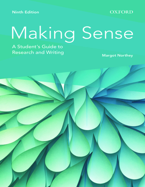 Cover image for book Making Sense: A Student's Guide to Research and Writing