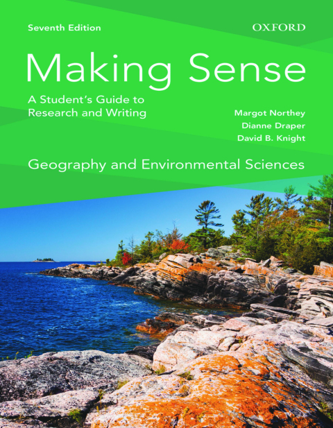 Cover image for book Making Sense in Geography and Environmental Sciences