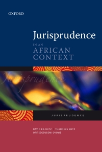 JURISPRUDENCE IN AN AFRICAN CONTEXT
