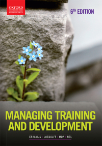 MANAGING TRAINING AND DEVELOPMENT IN SA