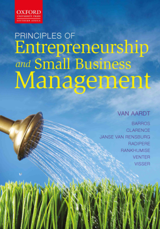 Principles of Entrepreneurship and Small Business Management