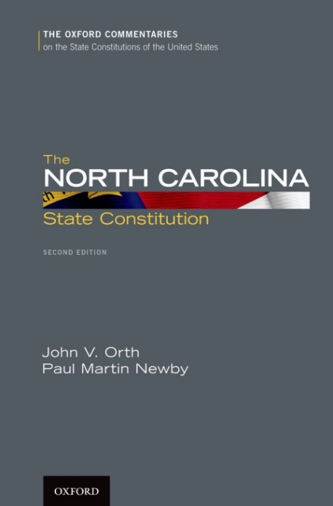 Cover image for book The North Carolina State Constitution