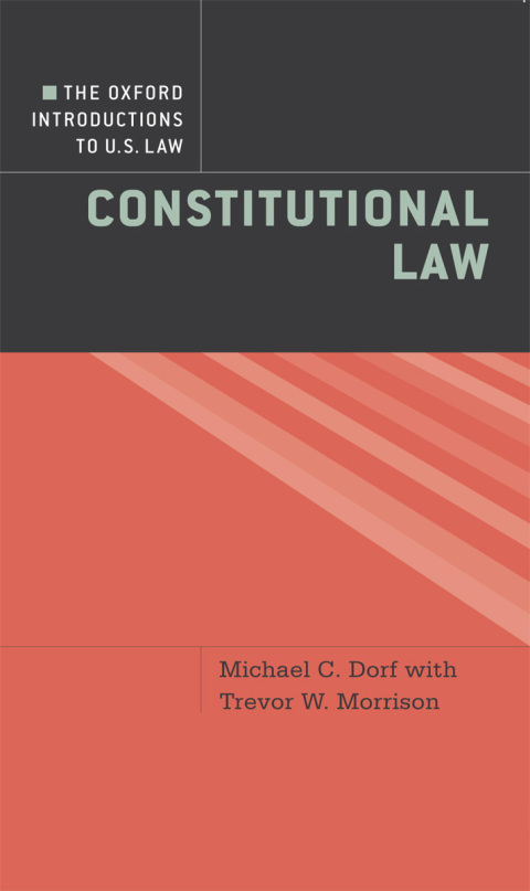 Cover image for book The Oxford Introductions to U.S. Law