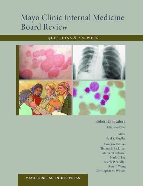 Cover image for book Mayo Clinic Internal Medicine Board Review Questions and Answers