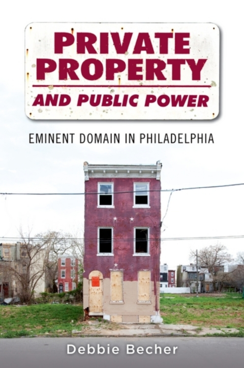 Cover image for book Private Property and Public Power