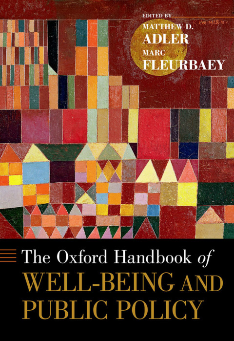 Cover image for book The Oxford Handbook of Well-Being and Public Policy