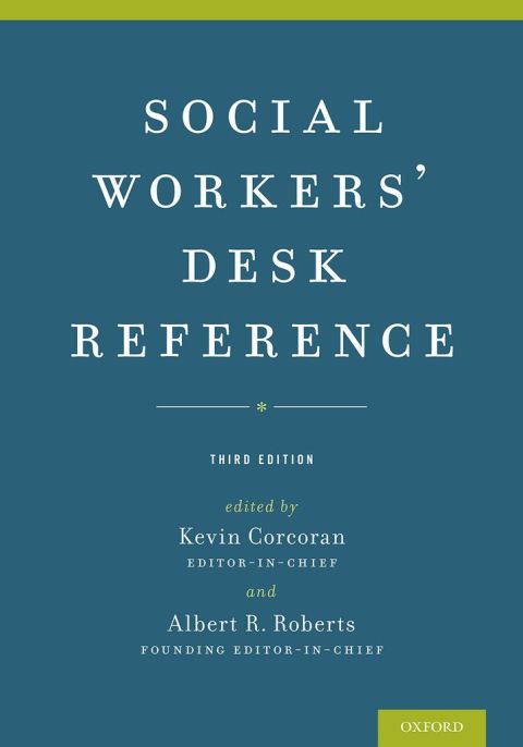 Cover image for book Social Workers' Desk Reference
