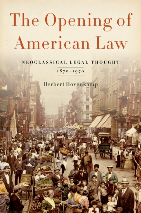 Cover image for book The Opening of American Law