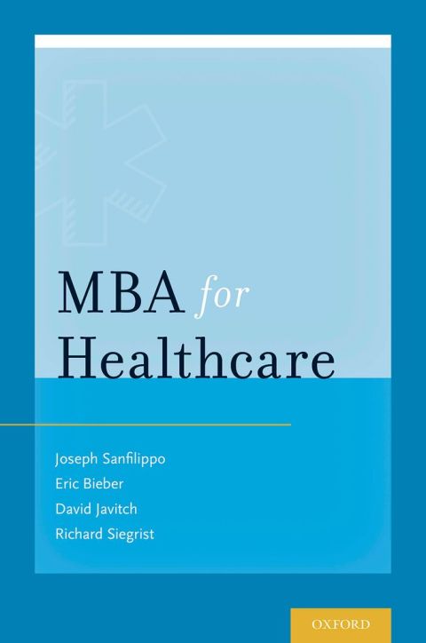 Cover image for book MBA for Healthcare