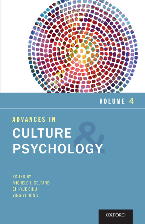 Cover image for book Advances in Culture and Psychology, Volume 4