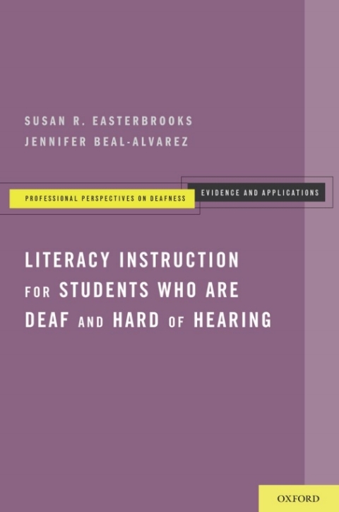Cover image for book Literacy Instruction for Students who are Deaf and Hard of Hearing