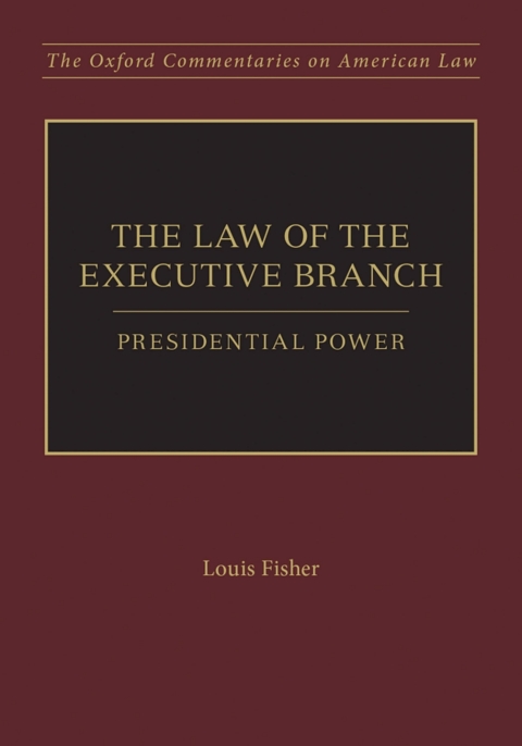 Cover image for book The Law of the Executive Branch