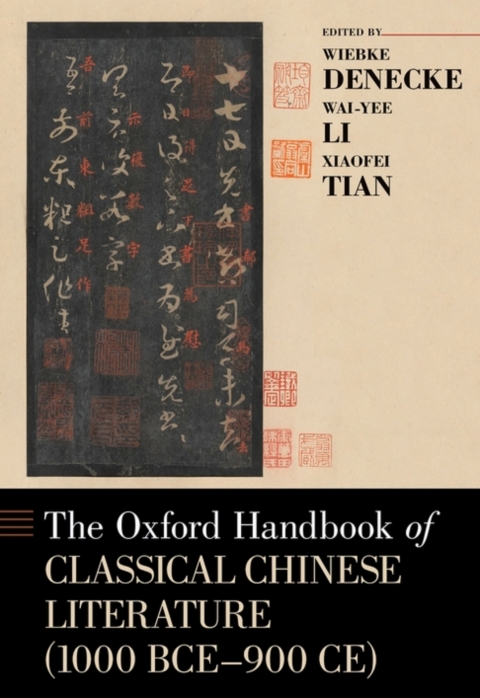 Cover image for book The Oxford Handbook of Classical Chinese Literature