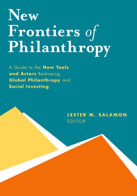Cover image for book New Frontiers of Philanthropy