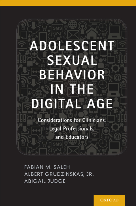Cover image for book Adolescent Sexual Behavior in the Digital Age