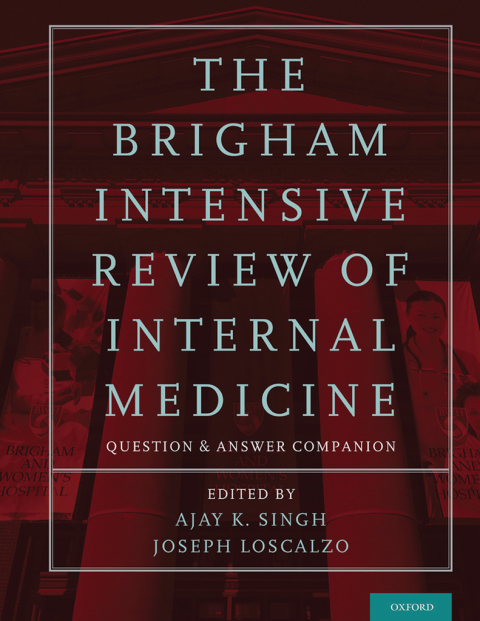 Cover image for book The Brigham Intensive Review of Internal Medicine Question and Answer Companion
