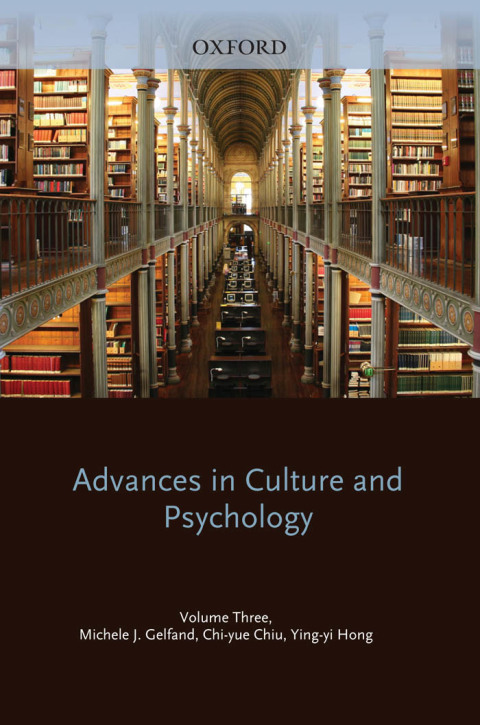 Cover image for book Advances in Culture and Psychology