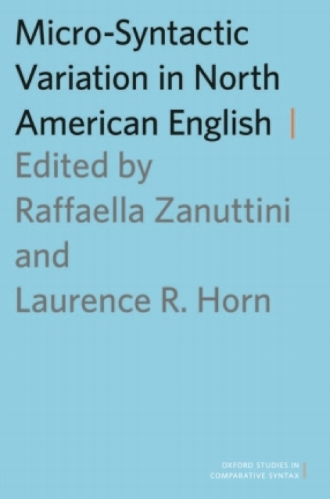 Cover image for book Micro-Syntactic Variation in North American English