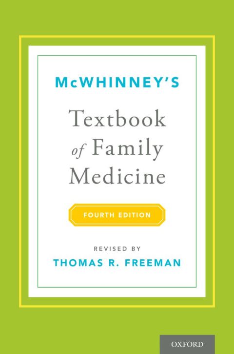 Cover image for book McWhinney's Textbook of Family Medicine
