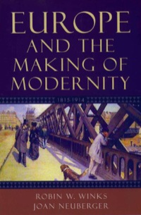 Cover image: Europe and the Making of Modernity 9780195156225