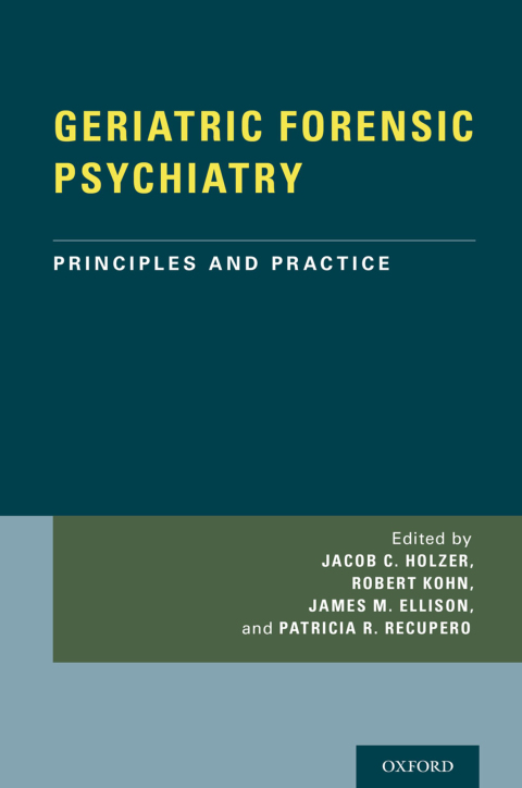 Cover image for book GERIATRIC FORENSIC PSYCHIATRY