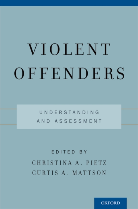 Cover image for book Violent Offenders
