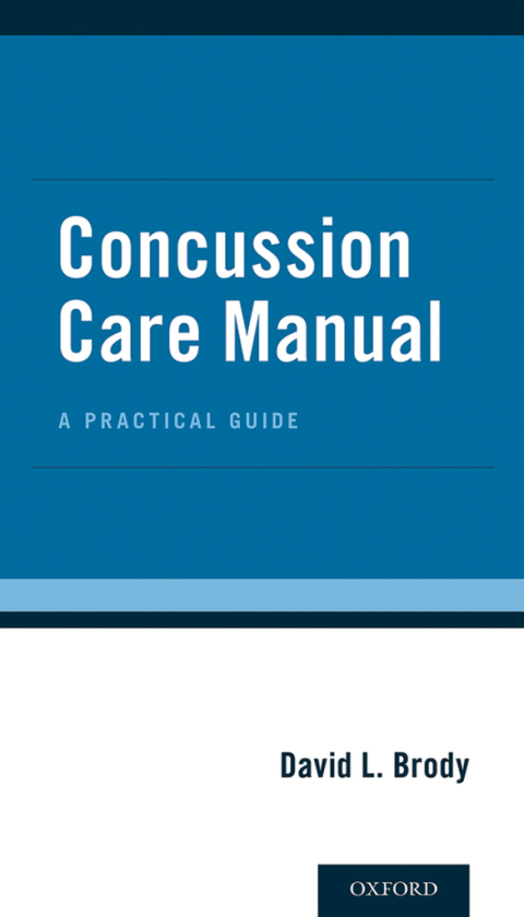 Cover image for book Concussion Care Manual