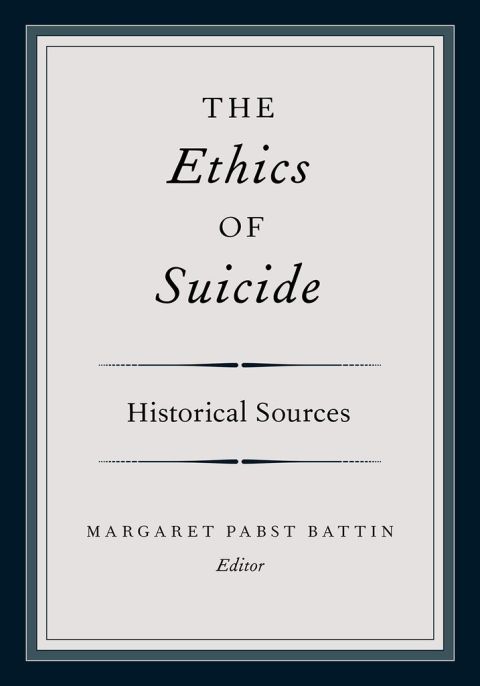 Cover image for book The Ethics of Suicide