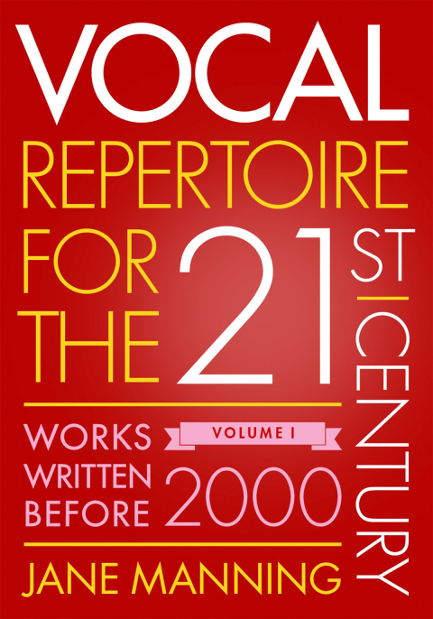 Cover image for book Vocal Repertoire for the Twenty-First Century, Volume 1