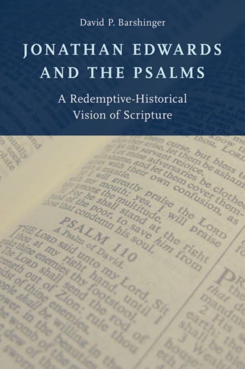Cover image for book Jonathan Edwards and the Psalms