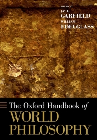 Titelbild: The Oxford Handbook of World Philosophy 1st edition 9780199351954