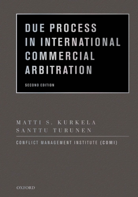 Cover image for book Due Process in International Commercial Arbitration