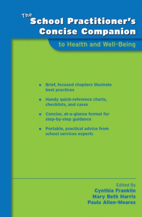 Cover image for book The School Practitioner's Concise Companion to Health and Well Being