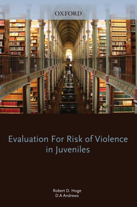 Cover image for book Evaluation for Risk of Violence in Juveniles